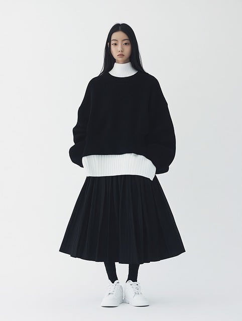 Pleated skirts